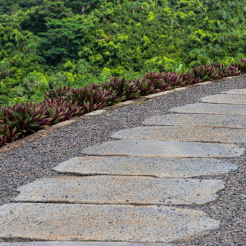 Puka Rock Pavers stone stepping stones